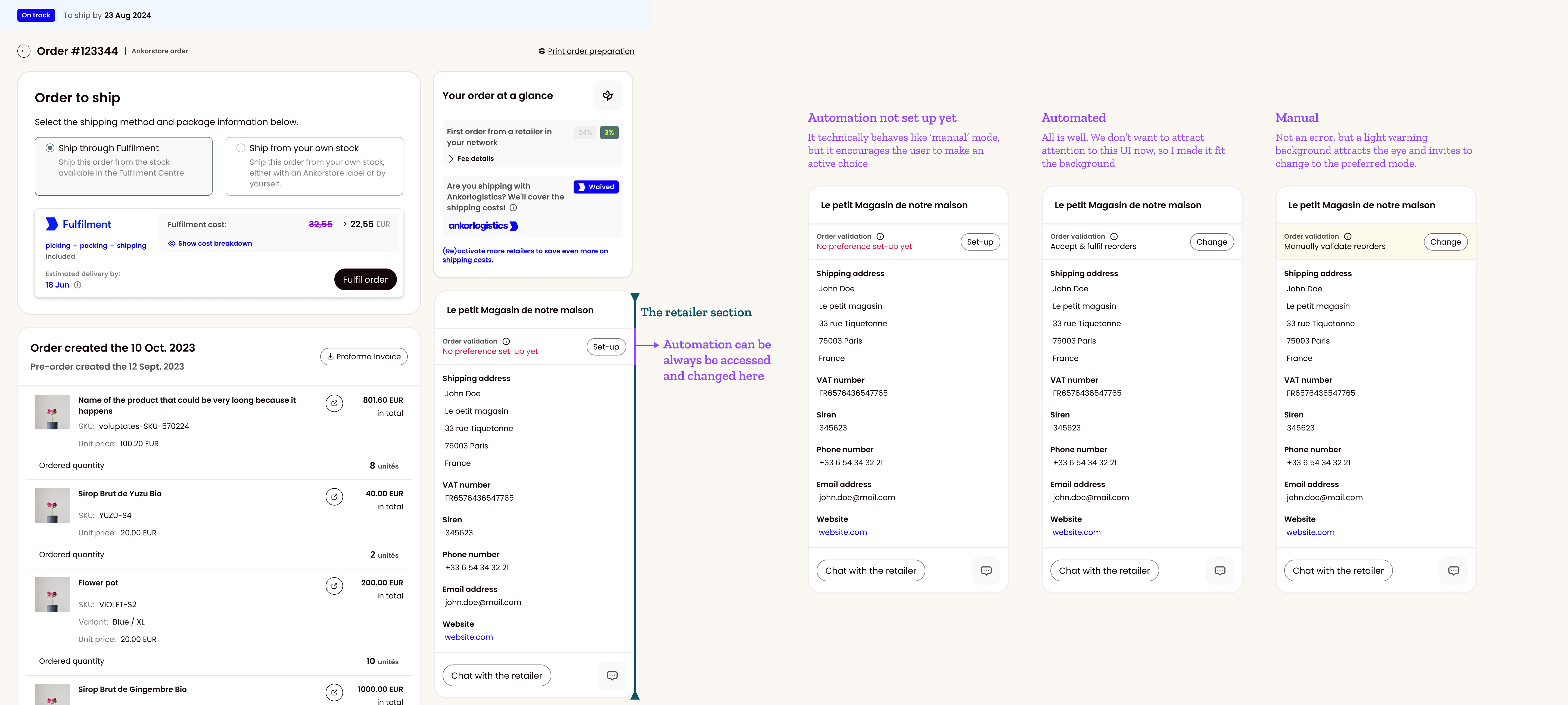 Automation UI